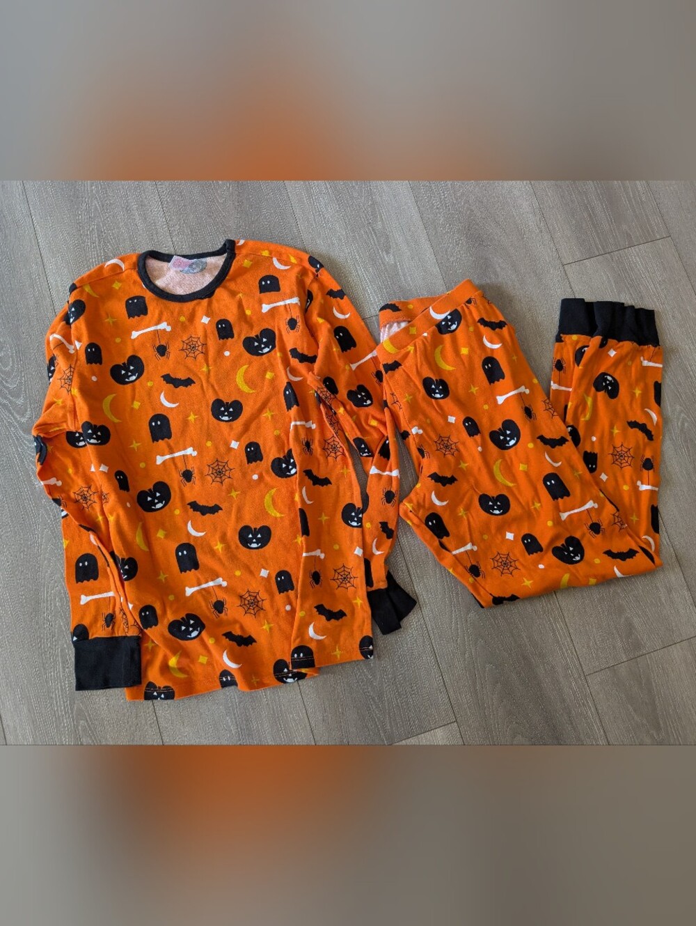 Men's Halloween Pajama Set Size M